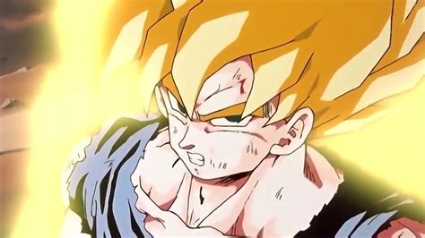 Dragon Ball Z Son Goku Se Transforme En Super Saiyan Pour La Première
