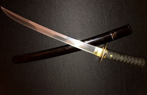 Antique Japanese Samurai Sword Collection Goldshakudo Old Naginata
