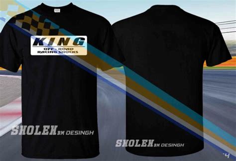 New Limited King Shocks Logo King Off Road Racing Sport T Shirt All
