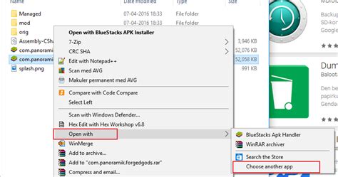 Tutorial How To Open An Apk File Using 7 Zip And Winrar
