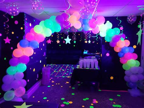 Neonglow In The Dark Party Glow Party Decorations Glow Party Glow Birthday