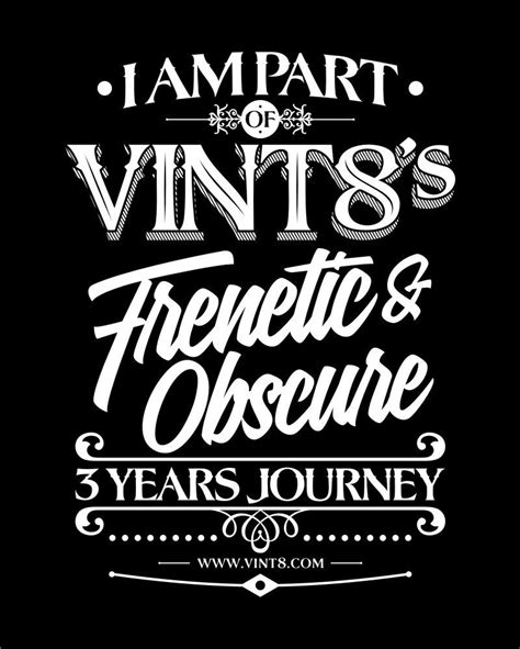 Vint8 Three Years On Behance Typography Vintage Lettering Lettering