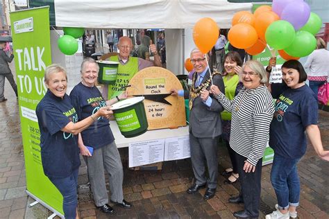 Samaritans Take To The Streets For Fundraising Day