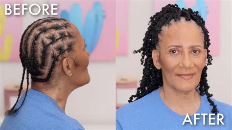 VERSATILE CROCHET PASSION TWIST FOR THIN SOFT HAIR PROTECTIVE STYLE