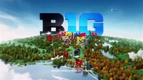 Big Ten Conference Psa Maps Youtube