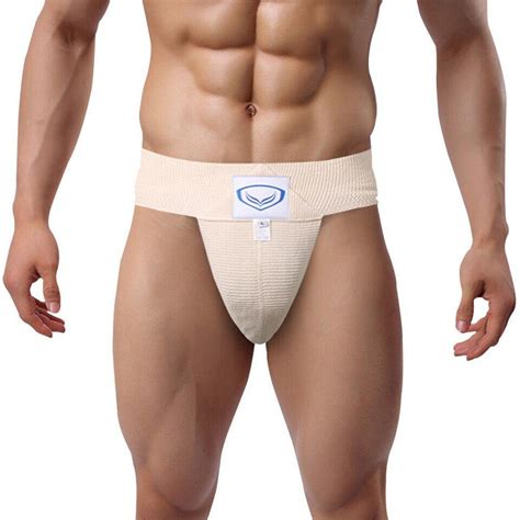 Athletic Supporter Underwear Men Cotton Spandex Hernia Brief Jockstrap Sport 2xl Ebay