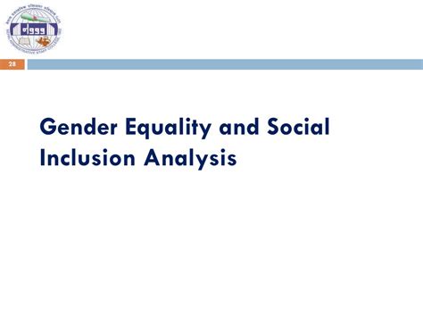 Ppt Gender Equality And Social Inclusion Powerpoint Presentation Free Download Id