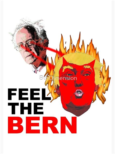 Feel The Bern Spiral Notebook For Sale By 8thdimension Redbubble