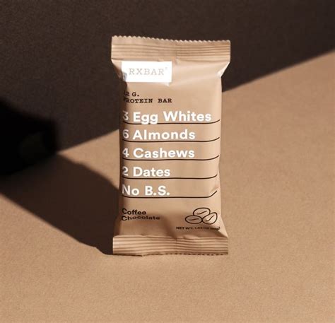 This Protein Bar Design With No Bs Drinks Packaging Design Packaging
