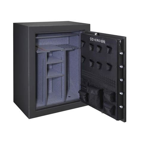 Stack On Sovereign 60 Gun Capacity Fireproof Gun Safe Usa Safe And Vault