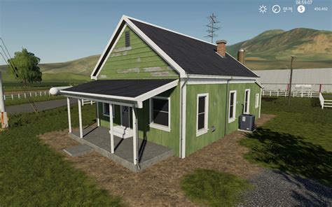 Placeable 2 Bedroom House With Sleep Trigger V10 Fs19 Farming
