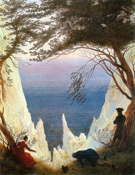Caspar David Friedrich Chalk Cliffs On Rügen 1818 905 × 71 Cm