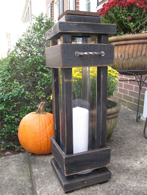 Diy Exterior Porch Floor Lantern Diy Lantern Outdoor Porch Lanterns
