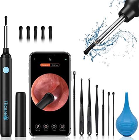 Ear Cleaning Kit With Ear Camera By Tilcare Smart USB C Otoscope With
