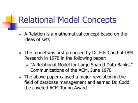 Ppt Chapter 5 Relational Model Concepts Powerpoint Presentation Free