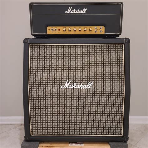 Marshall 1987 X Plexi 50 Watt 2 Channel Half Stack With 1974 Reverb