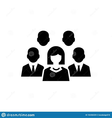 Business People Icon Stock Vector Illustration Of People 192456329