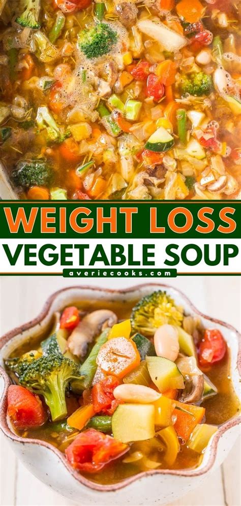 How To Make Vegetable Soup For Weight Loss