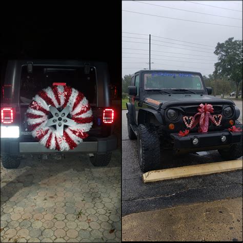 Decorated My Jeep For The Holidays Rwrangler