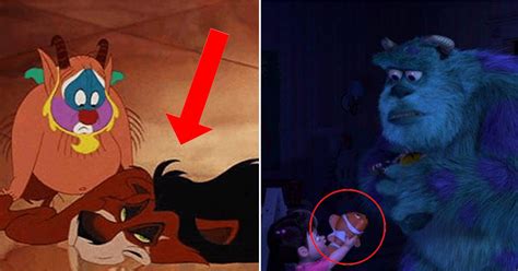50 Disney Scenes Containing Hidden Characters From Other Disney Movies
