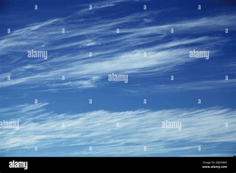 Cirrus Clouds In The Sky Hi Res Stock Photography And Images Alamy