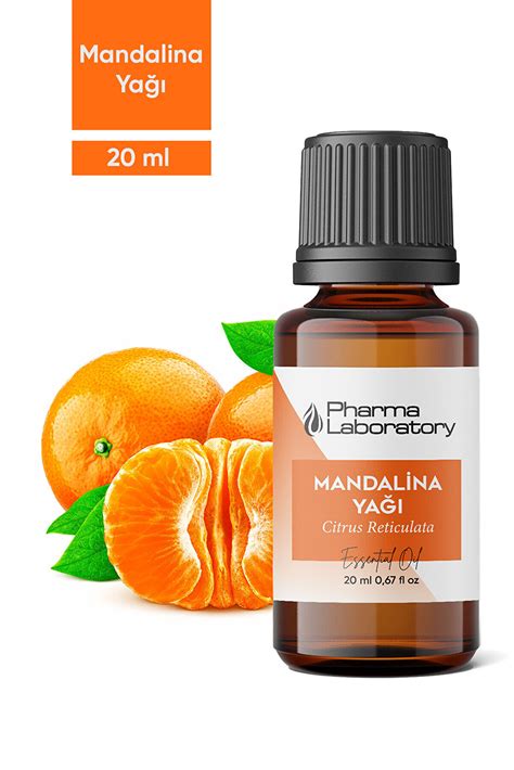 Pharma Lab 20ml Saf Ve Doğal Mandalina Esansiyel Yağı Uçucu Koku Yağı