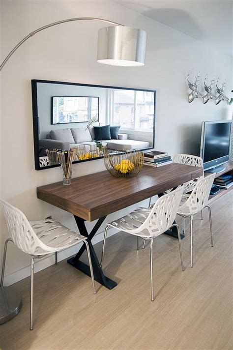 So how much space do i have for a dining table anyway? 10 Narrow Dining Tables For a Small Dining Room | Modern ...