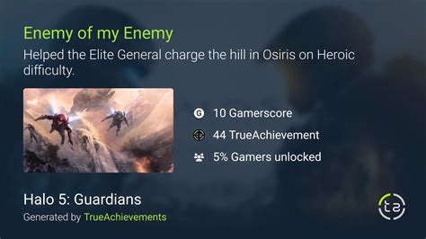 Enemy Of My Enemy Achievement In Halo 5 Guardians