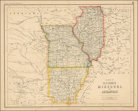 Detailed Political Map Of Missouri Ezilon Maps Images