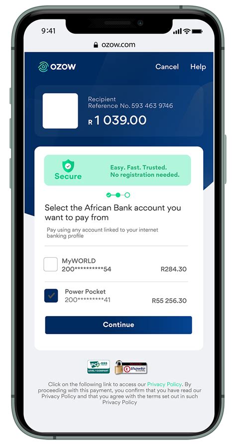 Then you can dial *120*255# for the first time to accept the terms of using cellphone banking on your phone. African Bank Payment Flow - Ozow Training Portal