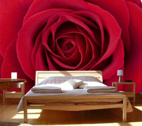 Red Rose Photo Mural Mu1150 ☑️ Talissa Decor Wall Murals Elegant