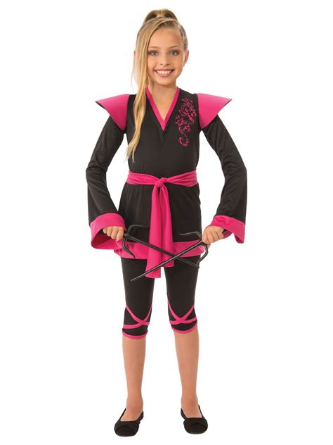 Girls Ninja Girl Costume