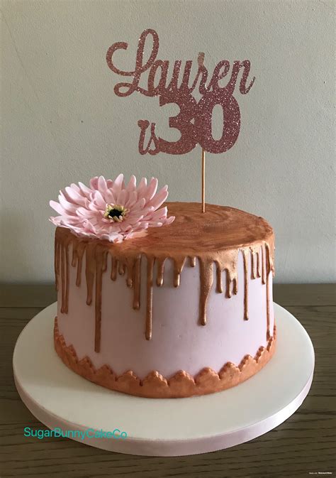 Girls 30th Birthday Cake Ideas