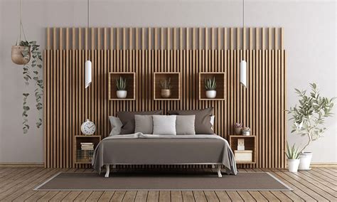 Modern Wood Pvc Wall Panels For Bedroom
