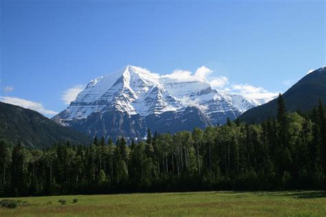 Canada Mount Robson Rocky Free Photo On Pixabay Pixabay