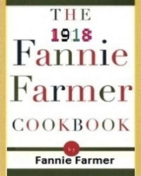 Fannie Farmer Cookbook Digital Pdf Cookbook By Mtnheirlooms