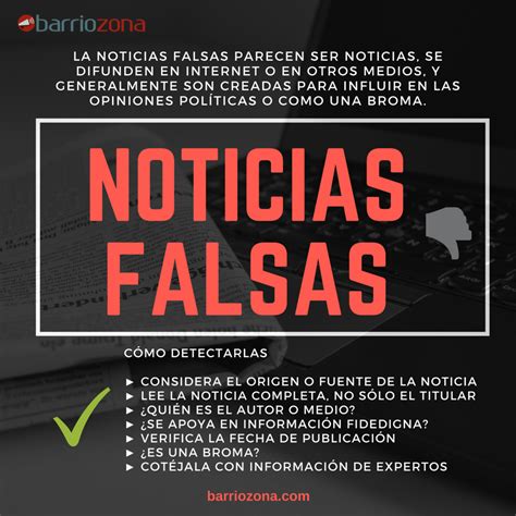Noticias Falsas Y Cómo Detectarlas Las Fake News En Internet