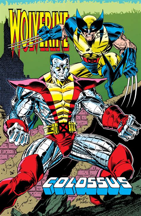 Colossus And Wolverine By Mark Bagley Marvel Comics Art X Men Marvel