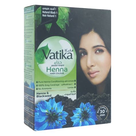 Vatika Hair Colour Henna And Blackseed 60gblack Supersavings