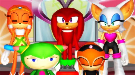 Omfg Meme Desu Mmd~knuckles And The Others By Waleedtariqmmd On Deviantart