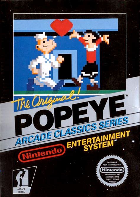 Game Review Nintendos Popeye For Nintendo Nes Great Character