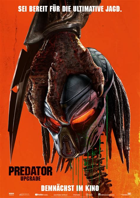 Predators harnesses that much more effectively, the music score, the characters, the script, dialogue, production and effects, the tense alliances formed to survive. Predator - Upgrade - Film 2018 - FILMSTARTS.de