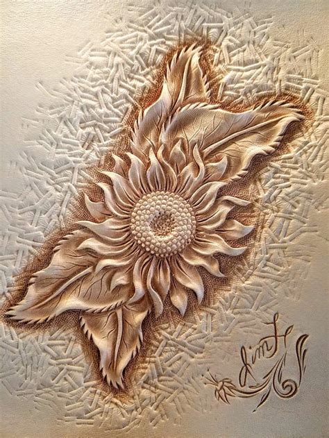 Carving And Coloring Sunflowers Elktracks Studio