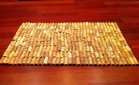 Wine Cork Bath Mat Great Use For Recycling Those Wine Corks Diy