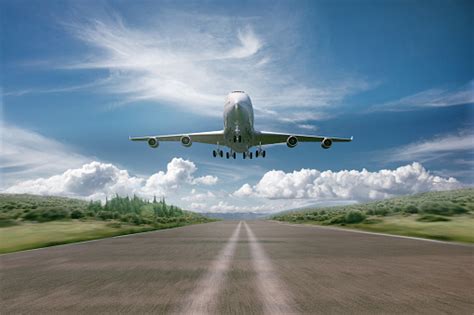 Airplane Take Off Landing Stock Photo Download Image Now Istock