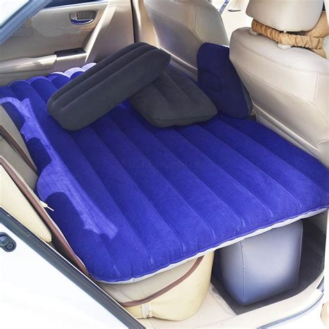 Car Back Seat Cover Car Air Mattress Travel Bed Inflatable Mattress Air