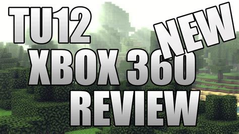 Minecraft Xbox 360 Tu12 Review Youtube