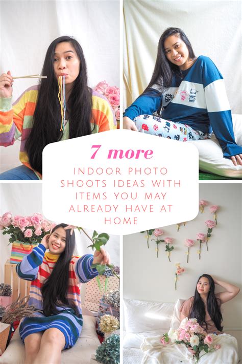 7 More Indoor Photoshoot Ideas With Items You May Already Have At Home