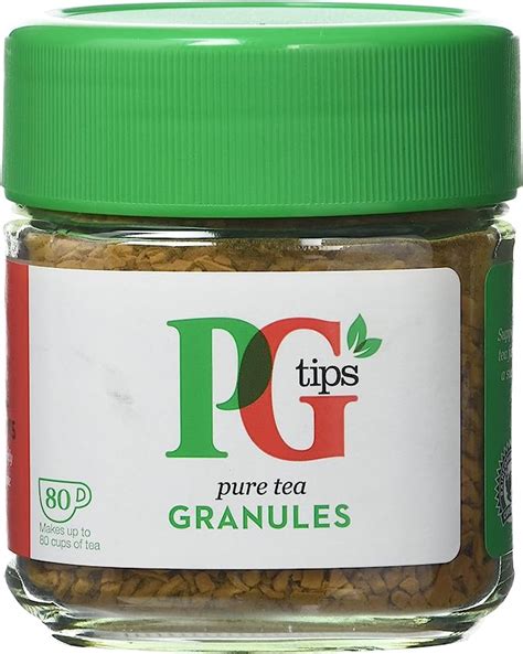 Pg Tips Pure Tea Granules 40g Pack Of 6 Uk Grocery