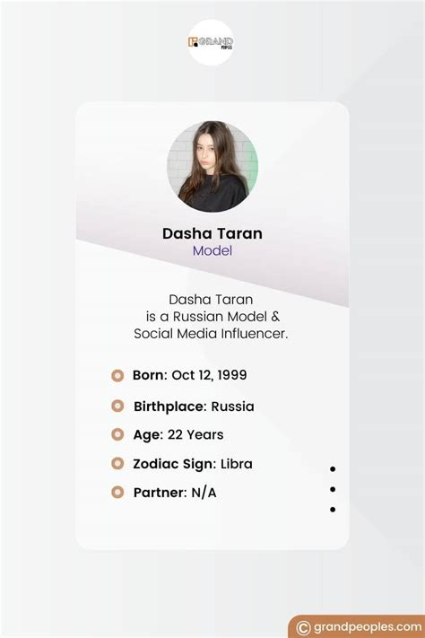 Dasha Taran Age Height Brother Boyfriend Biography And Wiki